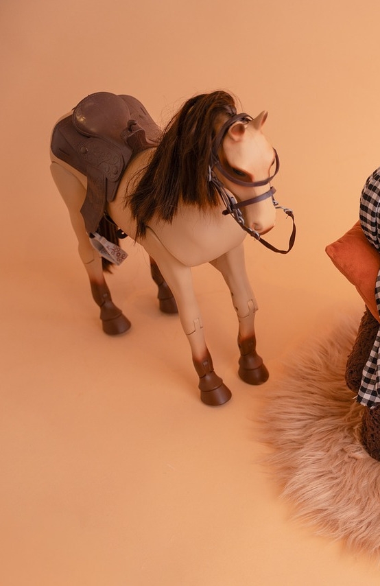 Newborn studio portrait